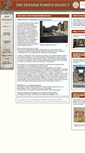 Mobile Screenshot of pompejiprojektet.se
